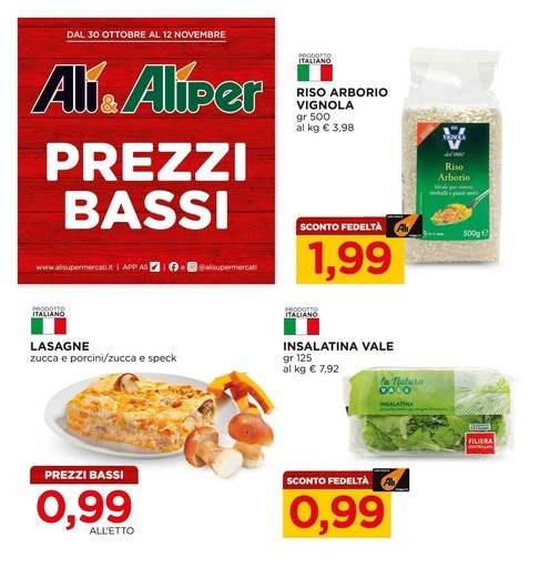 Volantino Alì Supermercati