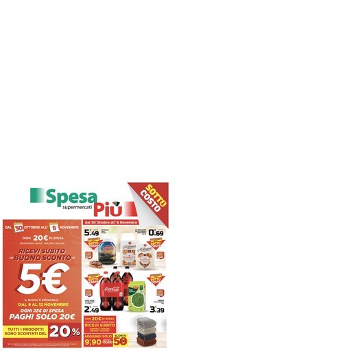 Volantino SpesaPiù Supermercati