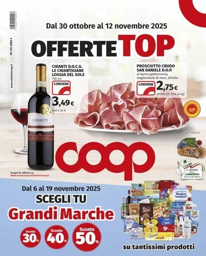 Volantino Coop