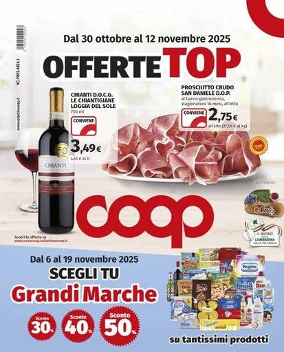 Volantino Coop