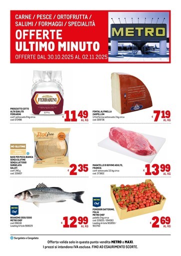 Metro - Offerte freschissimi