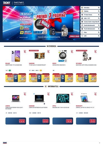 Volantino Trony