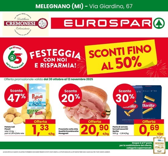 Volantino Eurospar