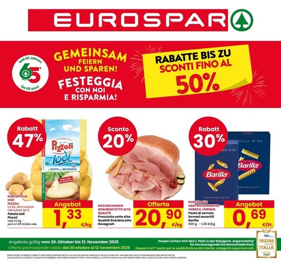 Volantino Eurospar