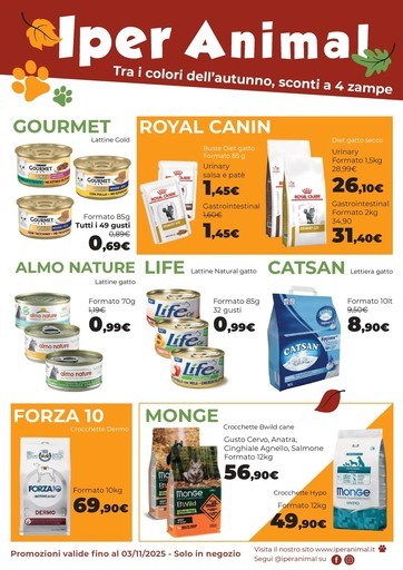 Volantino Iper Animal