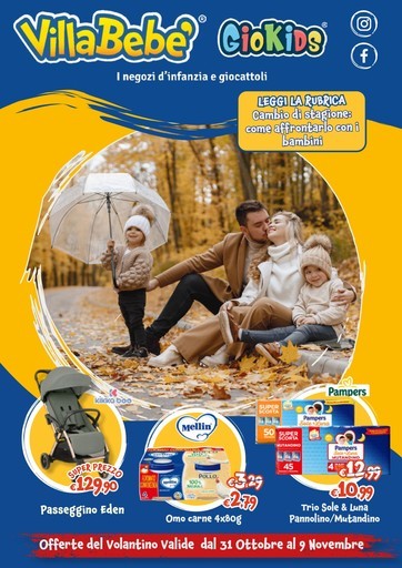 Volantino Villa Bebè