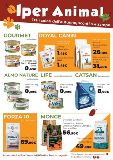 Volantino Iper Animal