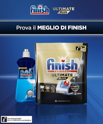 Volantino Finish promo