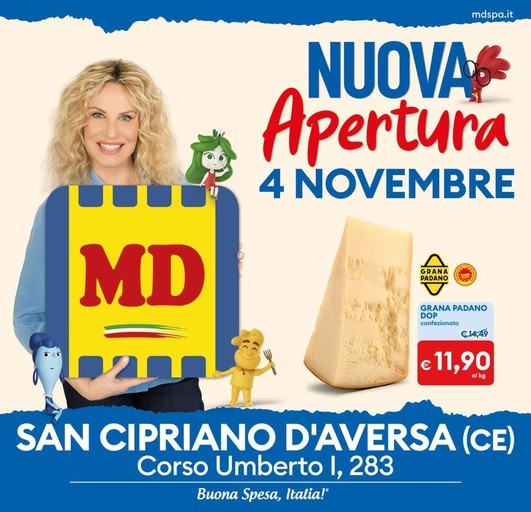 MD - Nuova apertura a San Cipriano!