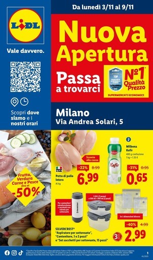 Lidl - Nuova Apertura Passa a trovarci