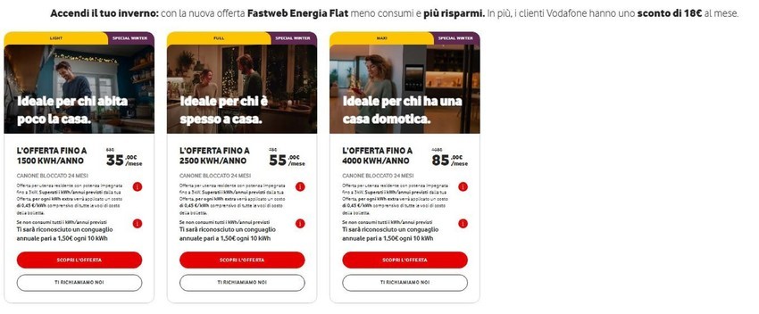 Volantino Vodafone