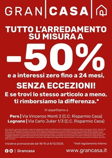 Grancasa - Tutto l'arrendamento su misura a -50%