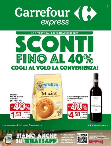 Volantino Carrefour Express