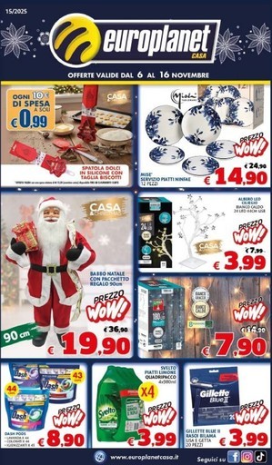 Volantino Europlanet Casa