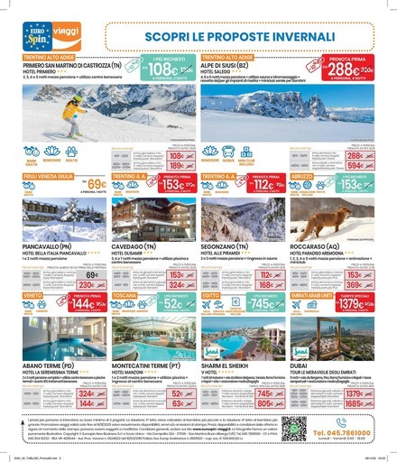 Volantino Eurospin Viaggi