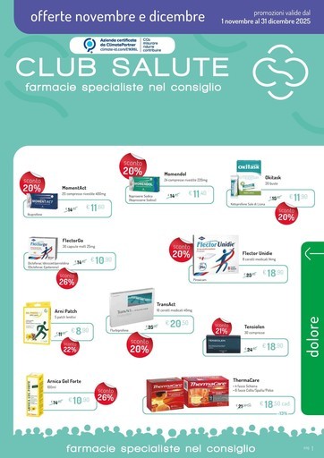 Volantino Farmacia Corbelletta