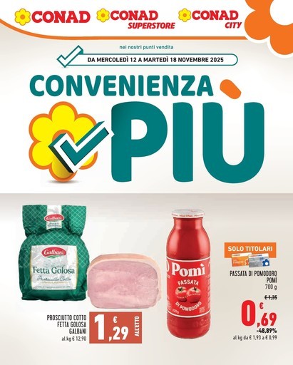 Volantino Conad City