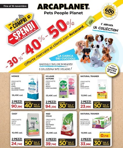 Volantino Arcaplanet