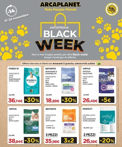 Volantino Arcaplanet