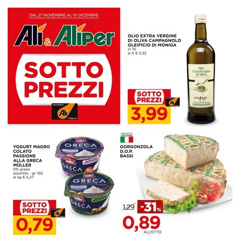 Volantino Alì Supermercati