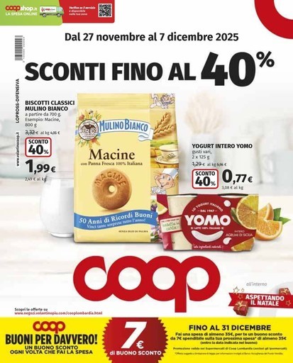Volantino Coop