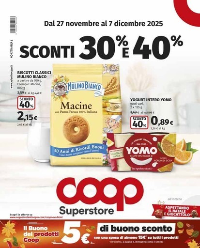 Volantino Coop