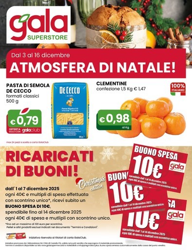 Volantino Gala Supermercati