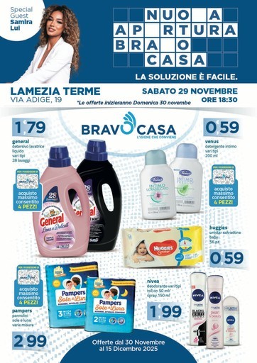 Volantino Bravo Casa