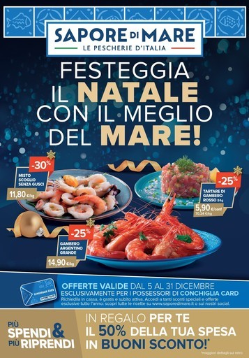Sapore di mare - Festeggia il Natale con il meglio del mare!