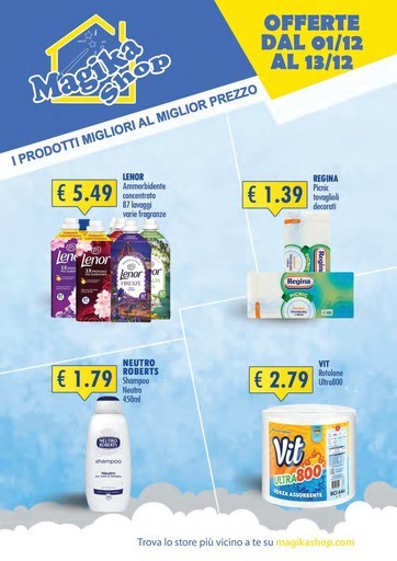 Volantino Magika Shop