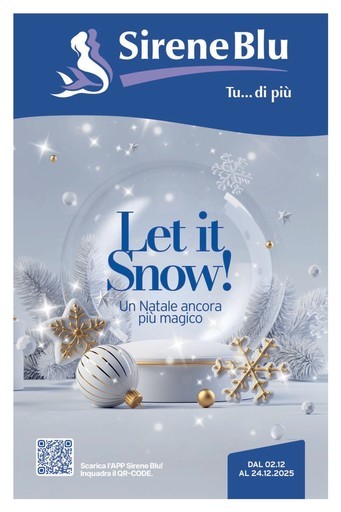 Volantino Sirene Blu
