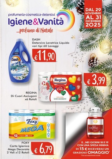 Volantino Igiene e Vanità