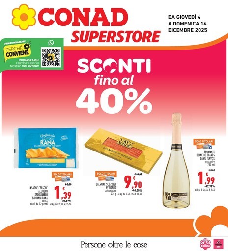 Volantino Conad Superstore