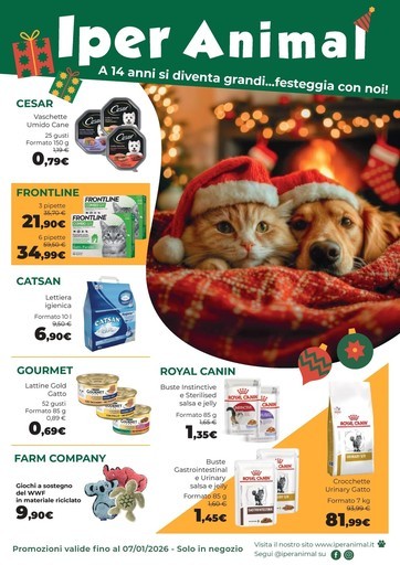 Volantino Iper Animal