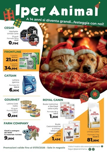 Volantino Iper Animal