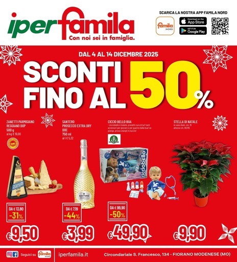 IperFamila - SCONTI FINO AL 50%