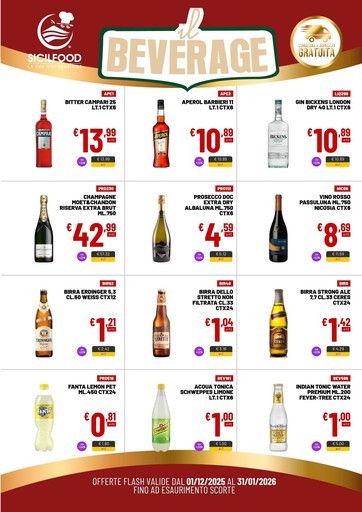 Volantino Sicil Food