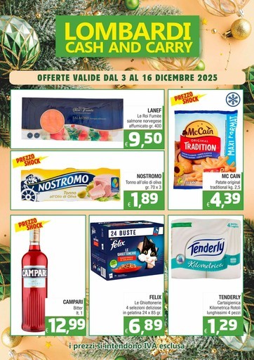 Volantino Lombardi Cash and Carry