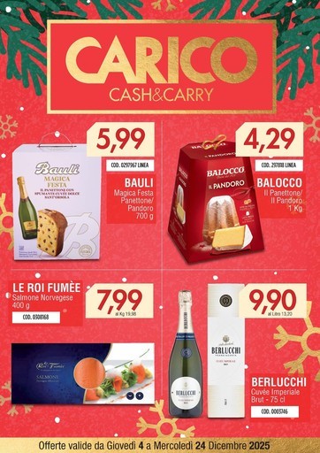 Carico Cash & Carry - Offerte