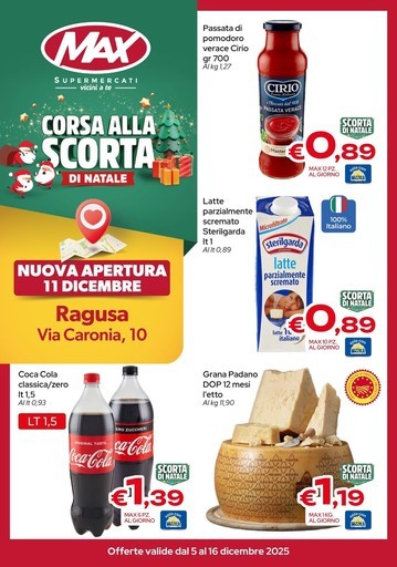 Volantino Max Supermercati