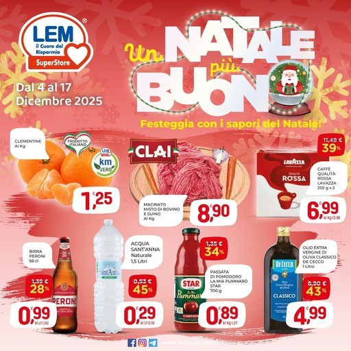 Volantino Lem SuperStore