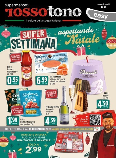 Volantino Supermercati Rossotono Easy