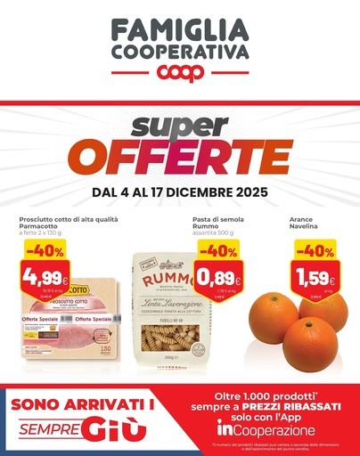 Volantino Coop