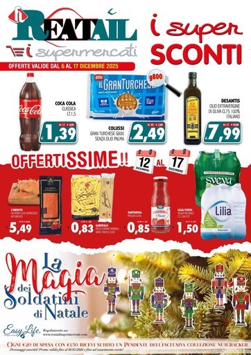 Volantino Reatail Supermercati