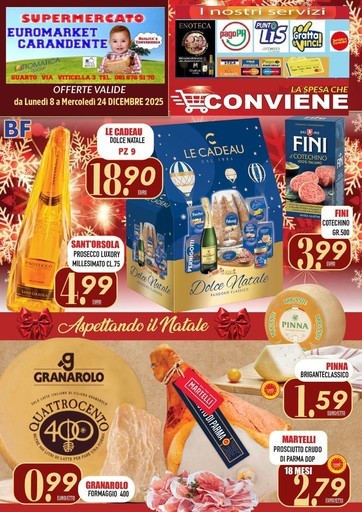 Volantino Euromarket Carandente