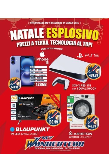 Volantino New Wondertech