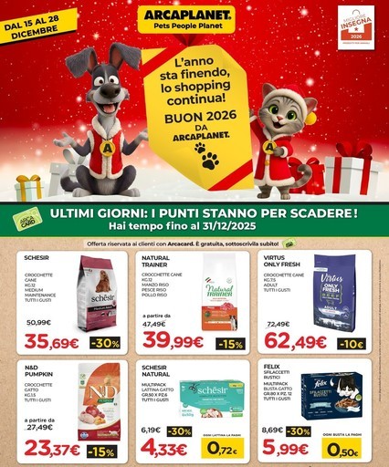 Volantino Arcaplanet
