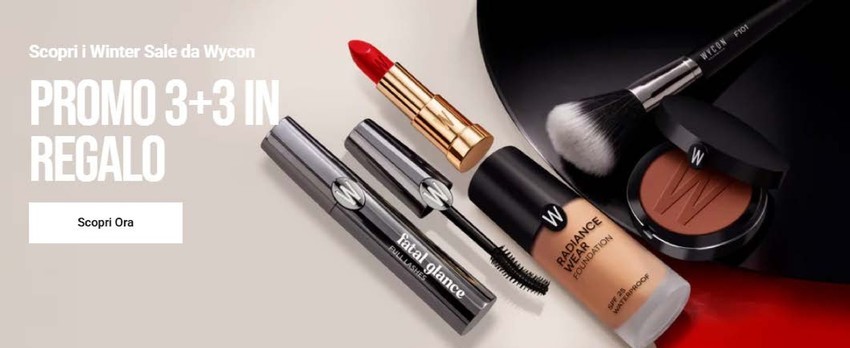 Wycon - Promo 3+3 in regalo