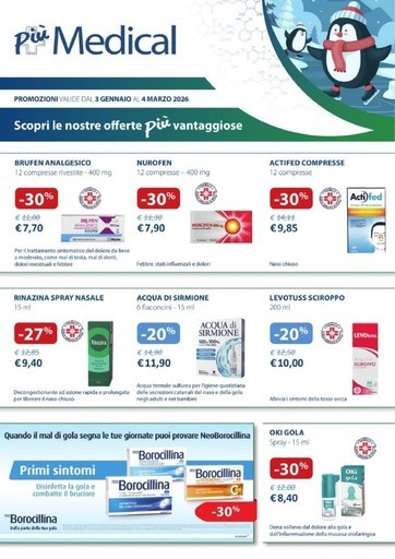 Volantino Più Medical Parafarmacia
