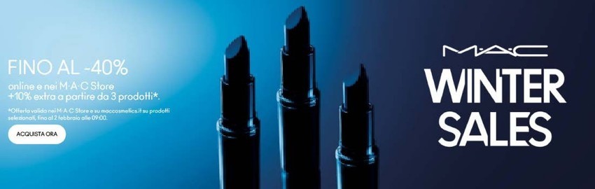Mac Cosmetics - Fino al -40%